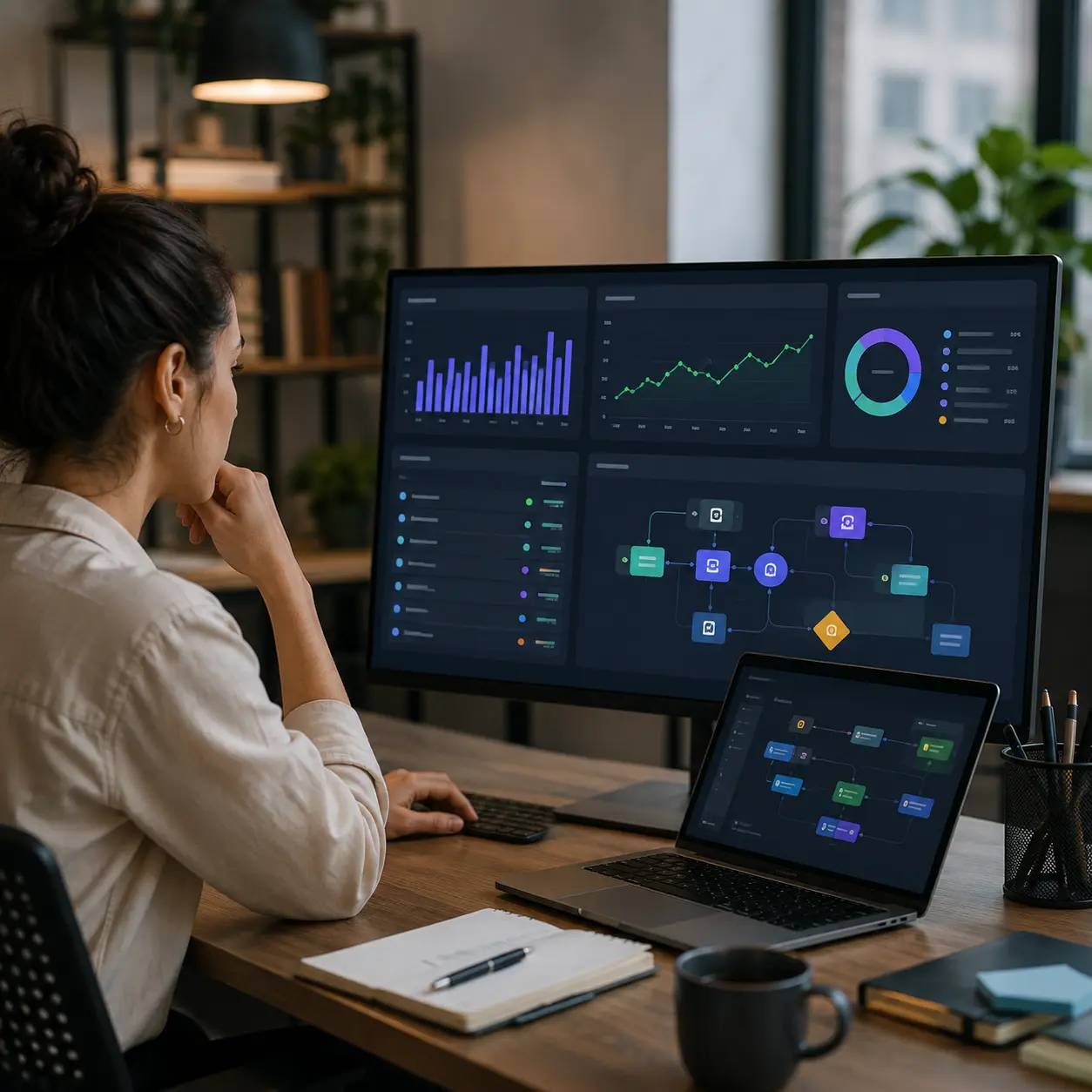 Software para empresas en Rosario con paneles de gestión
