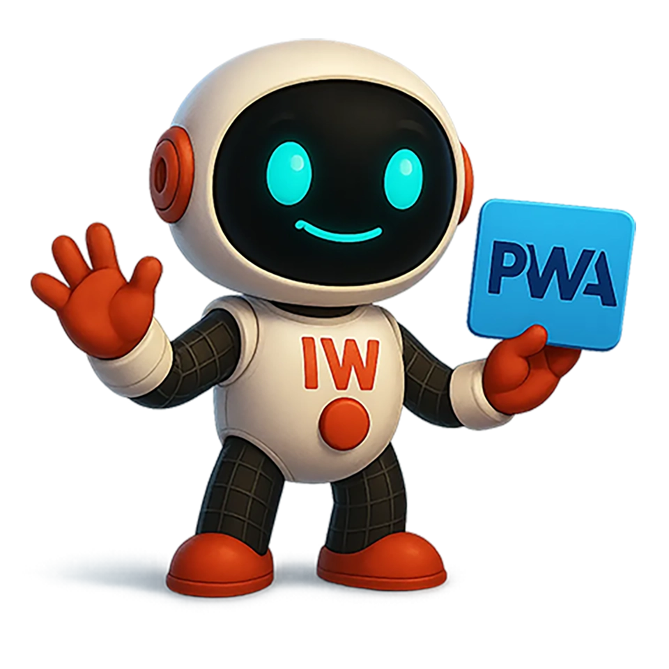 Mockup de aplicación móvil moderna